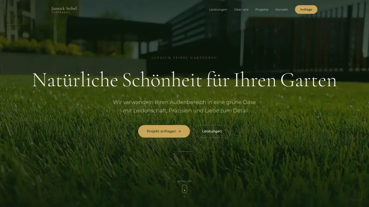 Startseite von Seibel Gartenbau