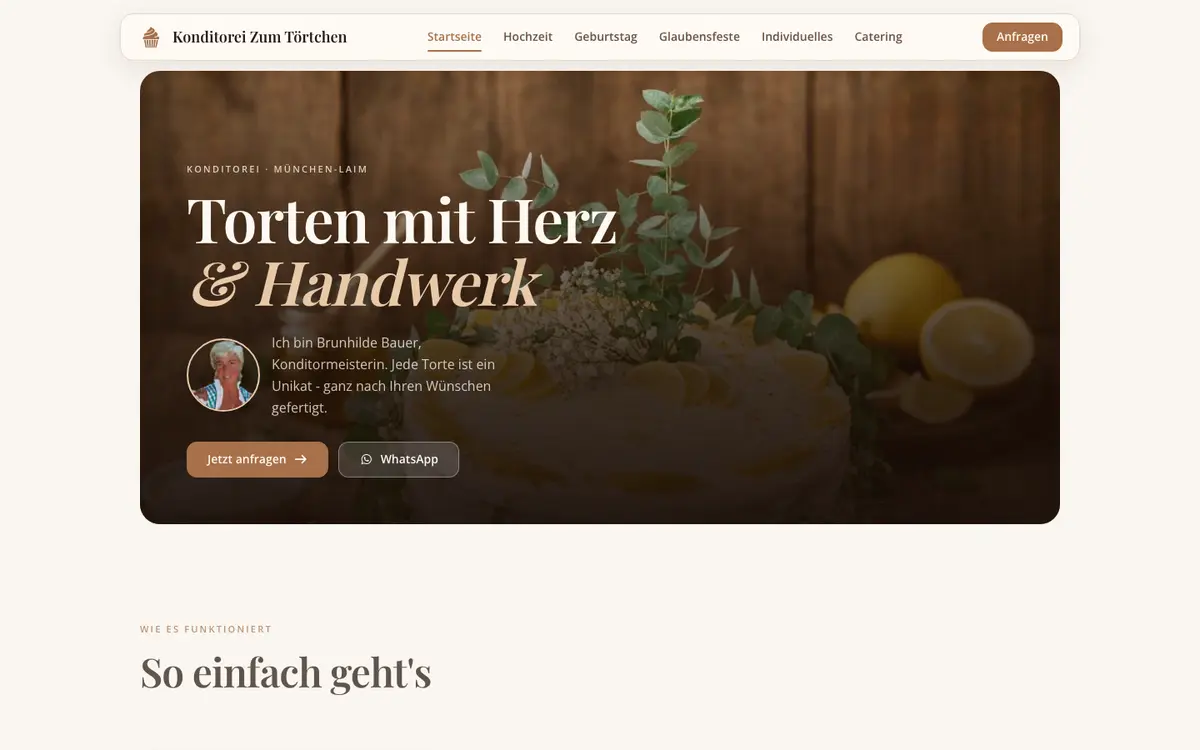 Startseite von Zum Törtchen
